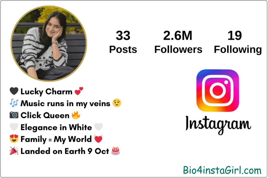 instagram bio for girl
