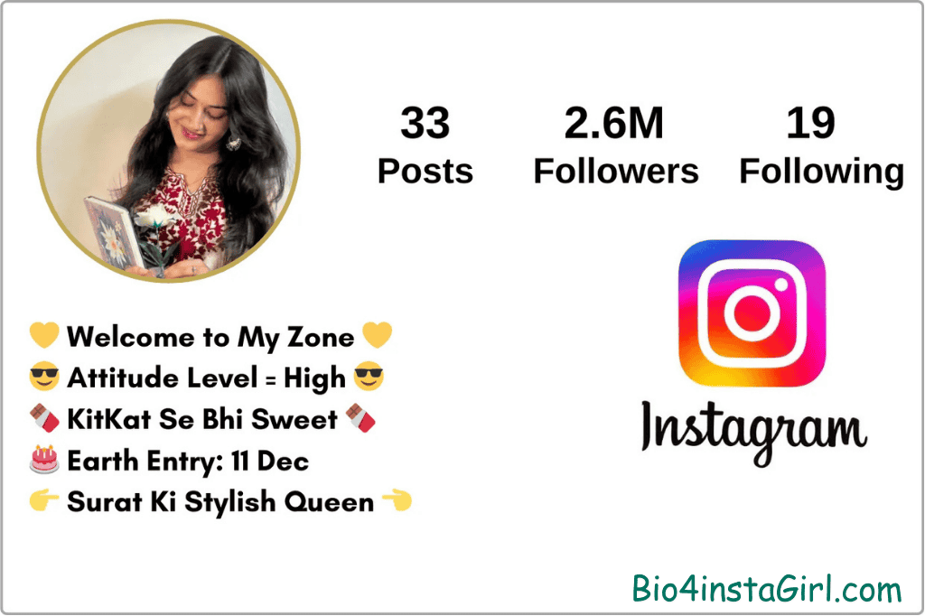 instagram bio for girl