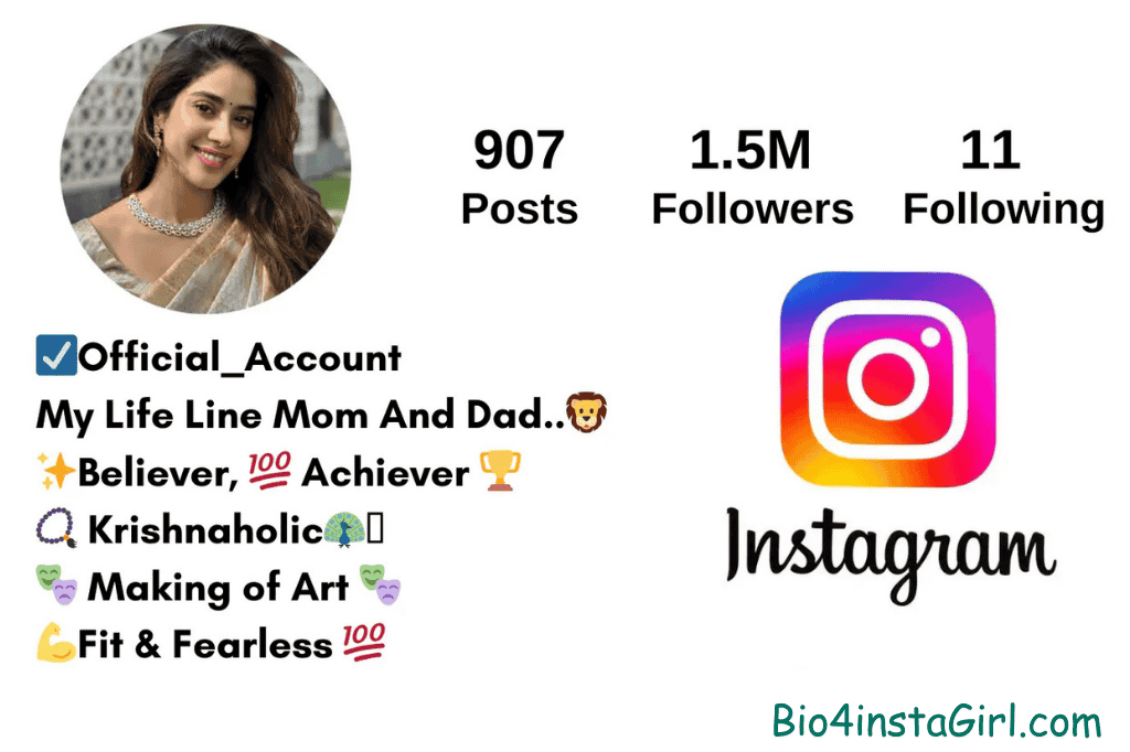 instagram bio for girl